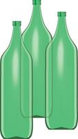 flask bottles glass containers for wine for sale vector