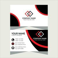 Modern Business Card - Creative and Clean Business Card Template. vector