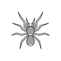 vector de icono de araña