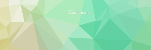 abstract creative geometric art colorful background with triangles vector