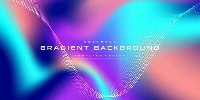 Abstract blurred colorful mesh gradient background, futuristic wallpapers branding, business card, soft pastel color, geometric line dot tech, digital cyber ai technology, presentation template vector