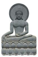 Buddha carved from marble reliefs. photo