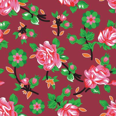Textile print pattern design , Seamless pattern, floral design