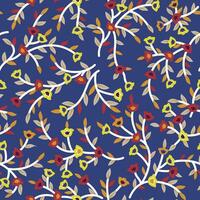 Textile print pattern design , Seamless pattern, floral design vector