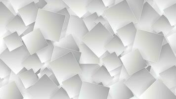 Abstract white Square Background Design and vector art