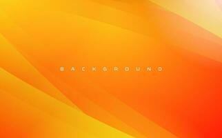 Orange line shape layer gradient elegant presentation abstract background design vector