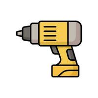 drill icon vector design template simple and clean