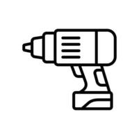 drill icon vector design template simple and clean