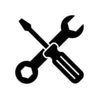 screwdriver icon vector design template simple and clean