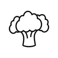 broccoli icon vector design template simple and clean