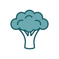 broccoli icon vector design template simple and clean