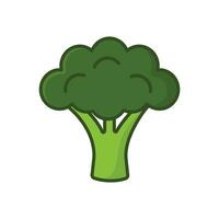 broccoli icon vector design template simple and clean