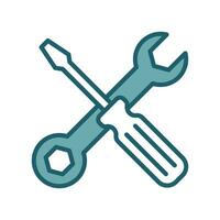 screwdriver icon vector design template simple and clean