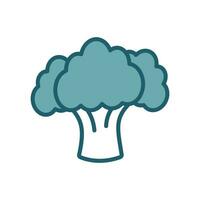 broccoli icon vector design template simple and clean