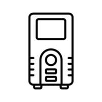 power supply UPS icon vector design template simple and clean
