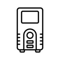 power supply UPS icon vector design template simple and clean