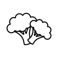 broccoli icon vector design template simple and clean