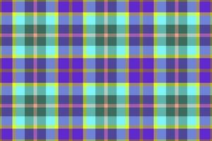 Vector tartan textile of pattern fabric plaid with a check texture background seamless.