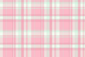 Texture background plaid of seamless textile fabric with a vector tartan pattern check.