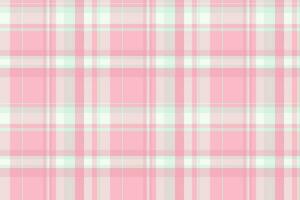 Texture background plaid of seamless textile fabric with a vector tartan pattern check.