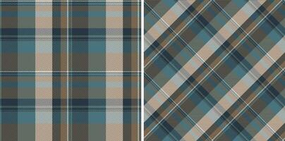 Texture seamless pattern of check vector background with a textile tartan plaid fabric.