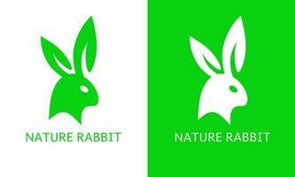 illustration vector graphics of template logo symbol rabbit nature