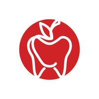 Apple vector illustration design