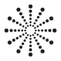 Circular Pattern icon vector
