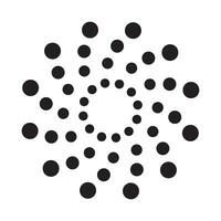 Circular Pattern icon vector