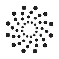 Circular Pattern icon vector