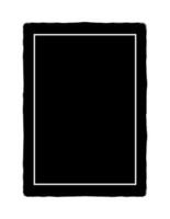 Artistic Blank Space with Silhouette Of the Brush Stroke or Paint Brush, can use for Frame Work, Advertisement, Quote, Text, Title, Cover, Layout, Website, Template or Graphic Design Element. Vector