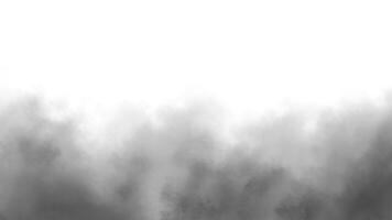 Smoke on white background, smoke background photo