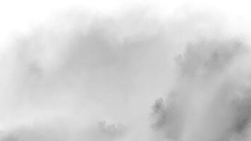 Smoke on white background, smoke background photo