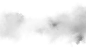 Smoke on white background, smoke background photo