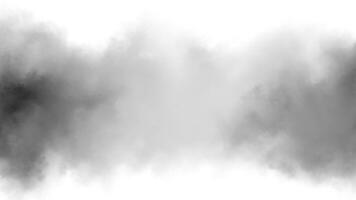 Smoke on white background, smoke background photo