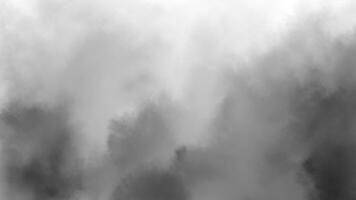 Smoke on white background, smoke background photo