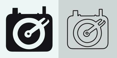 Digital webcam icon design isolated on white background vector