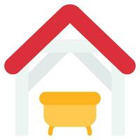 Nativity Scene Illustration Icons for web, app, infographic, etc vector