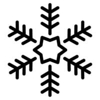 Snowflake Illustration Icons for web, app, infographic, etc vector