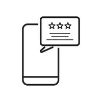 Fill Feedback, review, testimonial, customer thin line icons. Editable stroke. For website marketing design, logo, app, template, ui, etc. Vector illustration modern Designs.