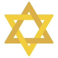 Star of David Illustration Icons For web, app, infographic, etc vector