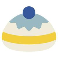 Sufganiyah Illustration Icons For web, app, infographic, etc vector