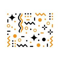 Pattern hipster abstract vector illustration. Form geometric line shapes. Fashion style design concept.