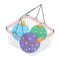 Here is an isometric icon of limited product vector