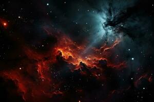 AI generated the galaxy pictured in an astronomical photograph photo
