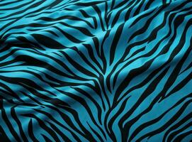 AI generated luz fabric dyed zebra print, photo