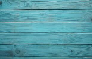 AI generated a turquoise wood background for backgrounds, photo
