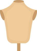 Dummy stand, illustration, vector on white background