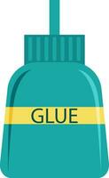 Glue in tube, illustration, vector on white background