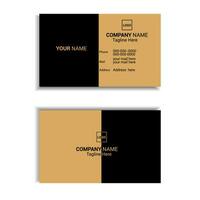 Luxury Modern Creative Business card Design vector